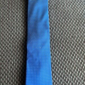 Donald Trump Classic Blue Geometric Men's Tie